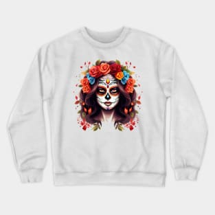 Day of the Dead Woman #4 Crewneck Sweatshirt